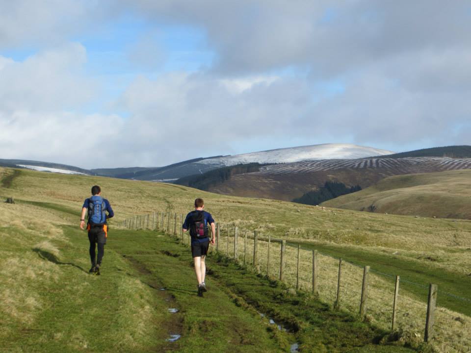 Running in the Cheviots